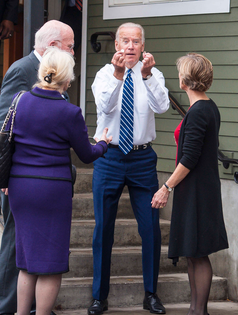 Illustration for article titled What You Got There, Joe Biden?